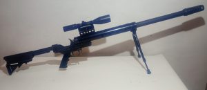 FUSIL SNIPER SERBU RN-50 de fogueo cal 9 mm / .380