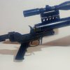 FUSIL SNIPER SERBU RN-50 de fogueo cal 9 mm / .380