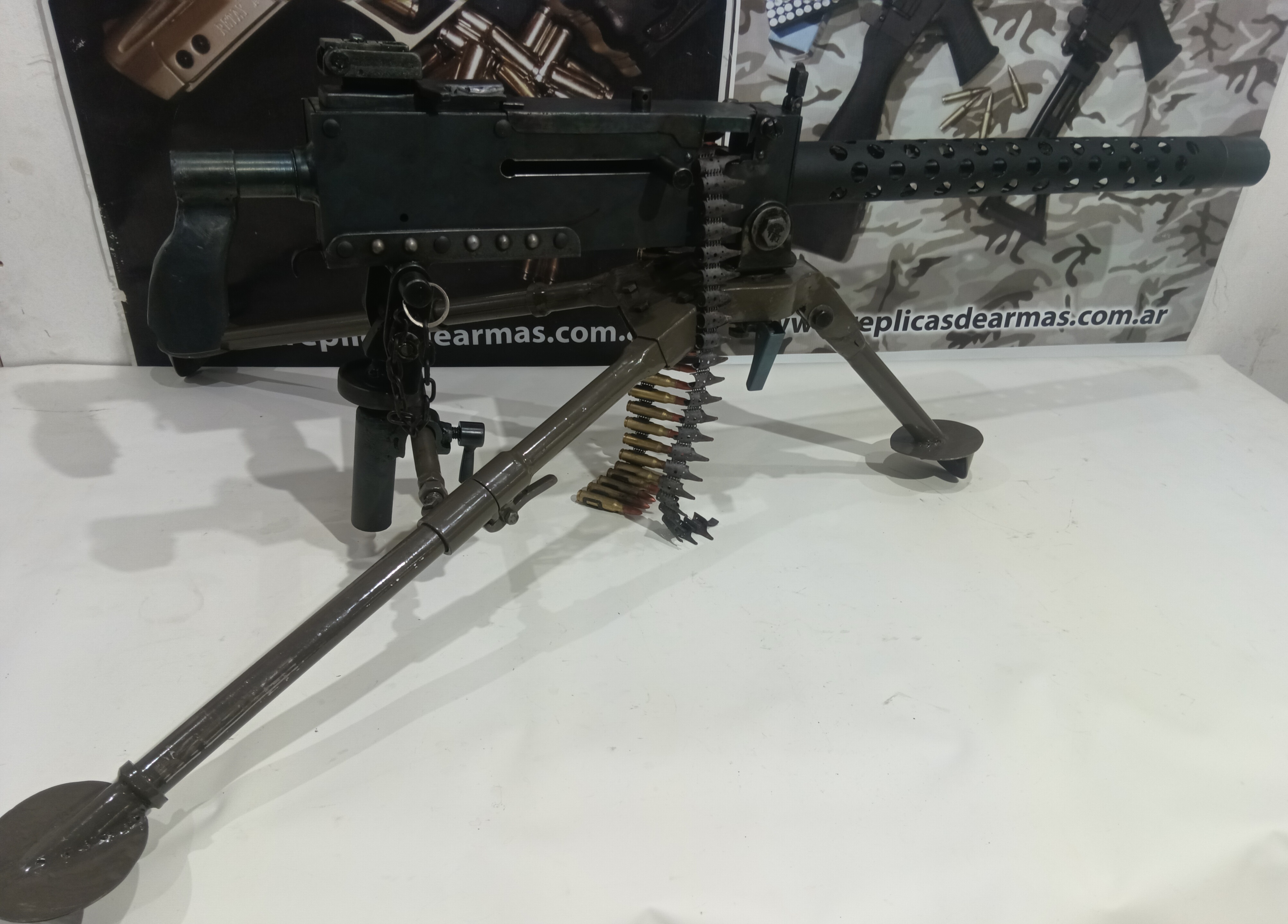 99999 AMETRALLADORA BROWNING mod M-1919 en tripode (pistol grip)
