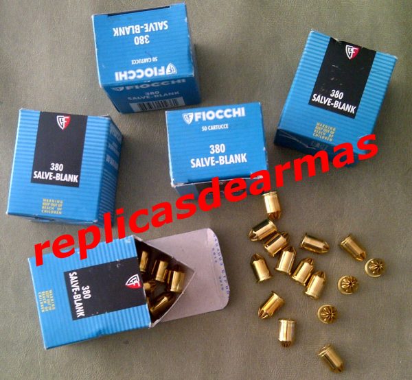 CARTUCHOS DE FOGUEO CAL .380