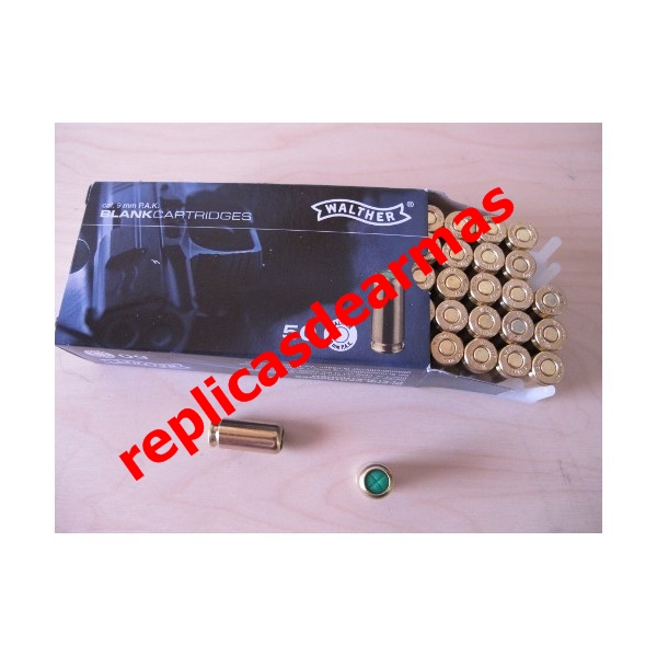 CARTUCHOS DE FOGUEO CAL 9 mm