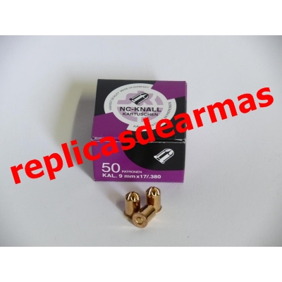 CARTUCHOS DE FOGUEO CAL .380