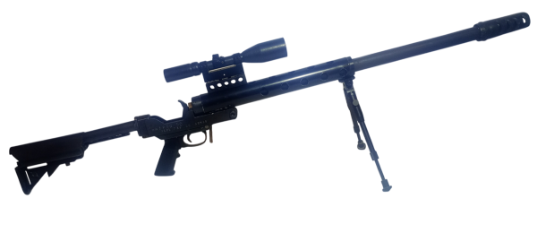 FUSIL SNIPER SERBU RN-50 de fogueo cal 9 mm / .380