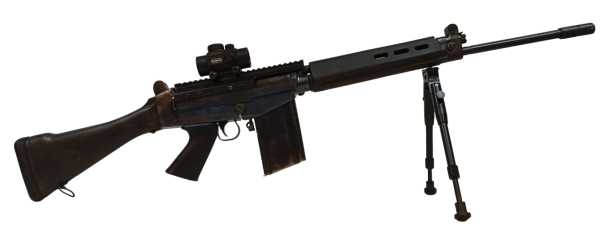 FUSIL DE ASALTO FN FAL (version Sniper)